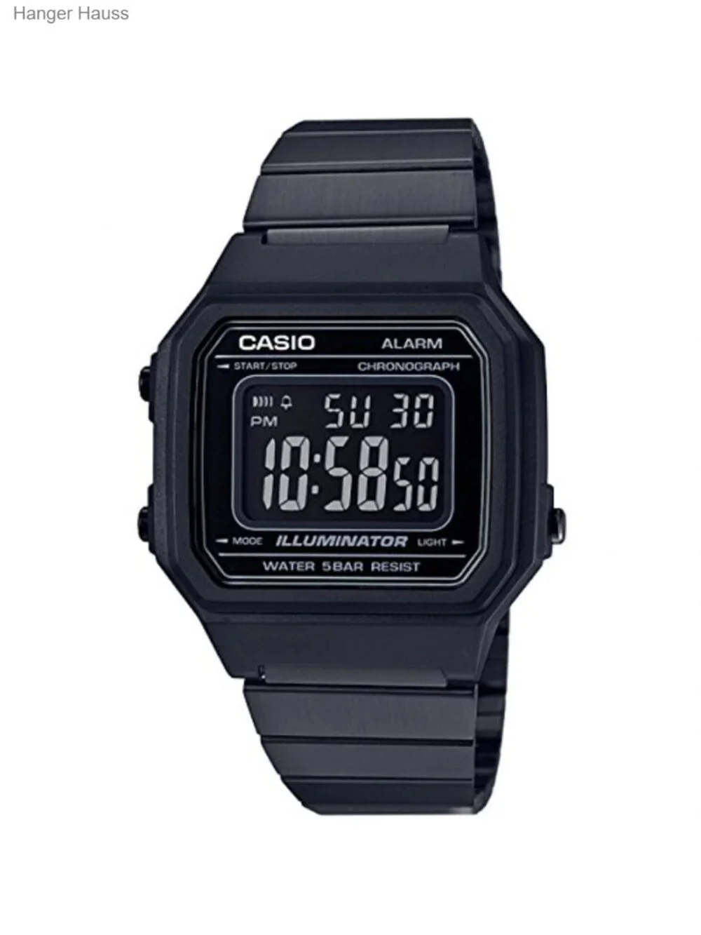 Men's Digital Quartz Watch Stainless Steel Bracelet
